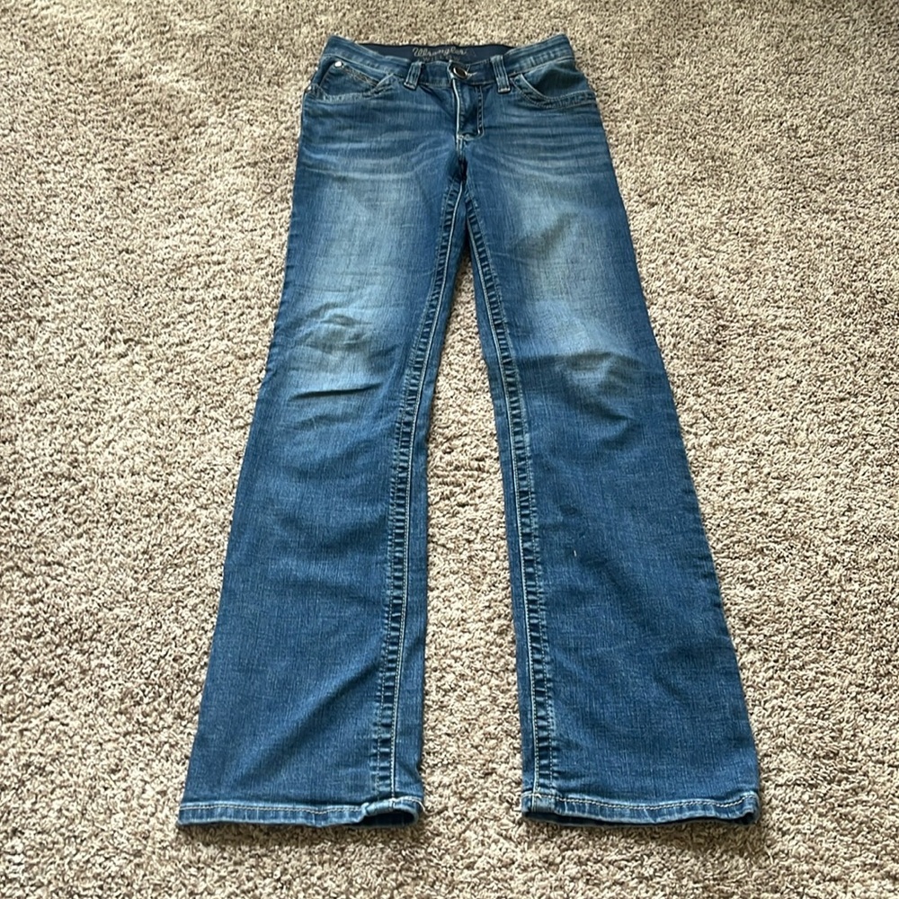Wrangler women’s willow riding jeans. 1 x 34